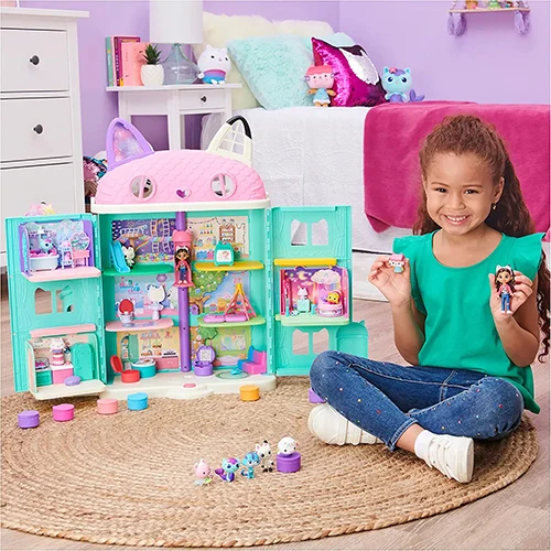בית בובות של גבי סט 7 בובות דלוקס |Gabby’s Dollhouse – תמונה 4