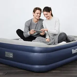 מזרן מתנפח זוגי עם משאבה מובנית | Queen INDOOR airbeds | Twin | מבית BESTWAY