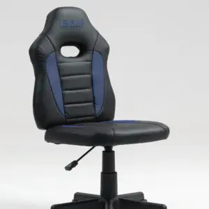 כיסא תלמיד ארגונומי לנוער בצבע שחור וכחול| LEVEL UP