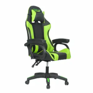 כיסא גיימינג בצבע ירוק | LEVEL UP