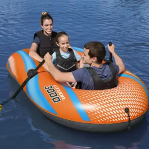 סירה ל 3 אנשים + משוטים+ משאבה| 221X143 ס"מ| BESTWAY