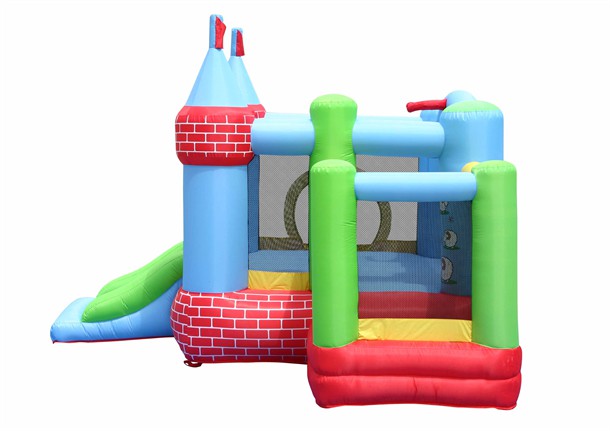 מתקן קפיצה הטירה הכולל בריכת כדורים החווה - Happy Hop – תמונה 5