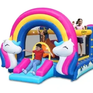 מתקן קפיצה מתנפח חד קרן Fantasy Unicorn - Happy Hop