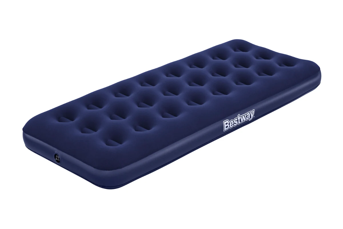 מזרן קטיפה ליחיד כחול| 185X76X22 | מבית BESTWAY