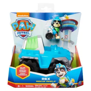 רכב חילוץ ודמות של רקס| מפרץ ההרפתקאות Paw Patro