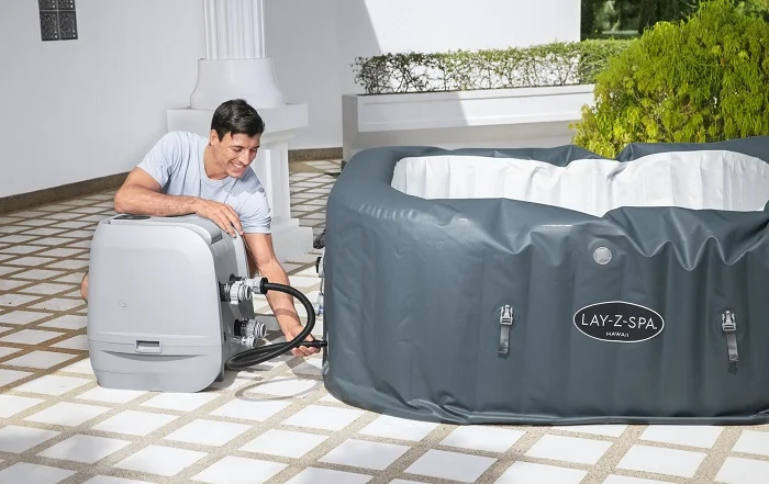 ג'קוזי מתנפח Lay-Z-Spa הוואי ג'טים | מבית BESTWAY – תמונה 2