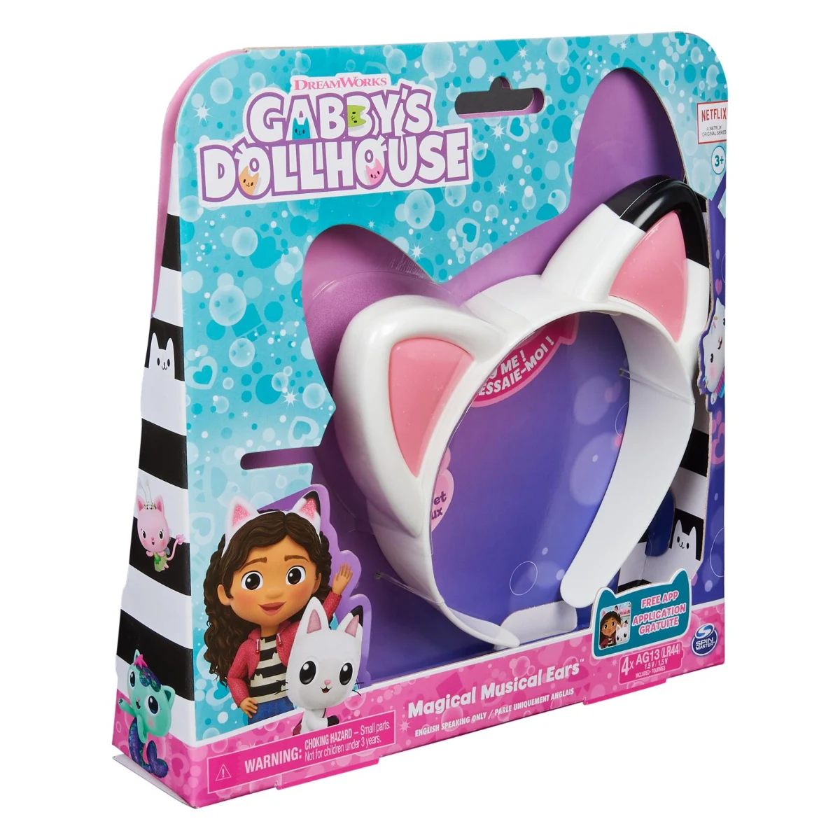 אוזניות מוזיקליות בית בובות של גבי | Gabby's Dollhouse Magical Musical Cat E