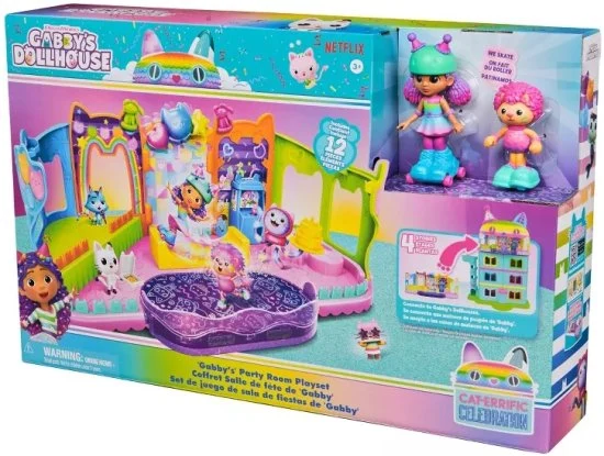 חדר מסיבות החלקה על גלגיליות של גבי | Gabby's Dollhouse – תמונה 4