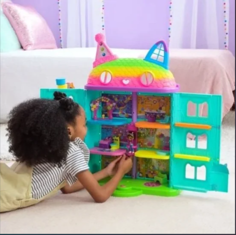 בית בובות ענק של גבי מסיבה | Gabby's Dollhouse