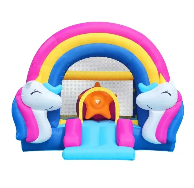 מתקן קפיצה מתנפח חד קרן Fantasy Unicorn - Happy Hop – תמונה 3