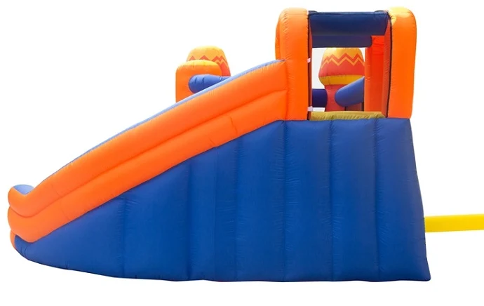 מתקן קפיצה מתנפח אי הפיראטים עם מים | JUMPER | שיכשוכית+מגלשה+קיר טיפוס – תמונה 4