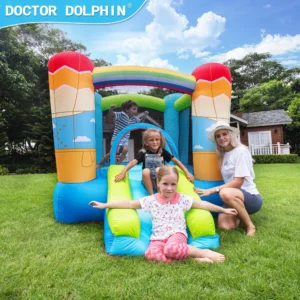 מתקן קפיצה מתנפח כדור פורח | המקפצה יבשה | Doctor Dolphin