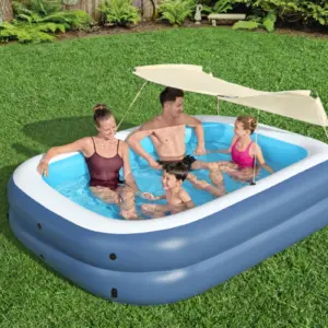 בריכה משפחתית מוצלת |Summer Bliss Shaded Family Pool | BESTWAY