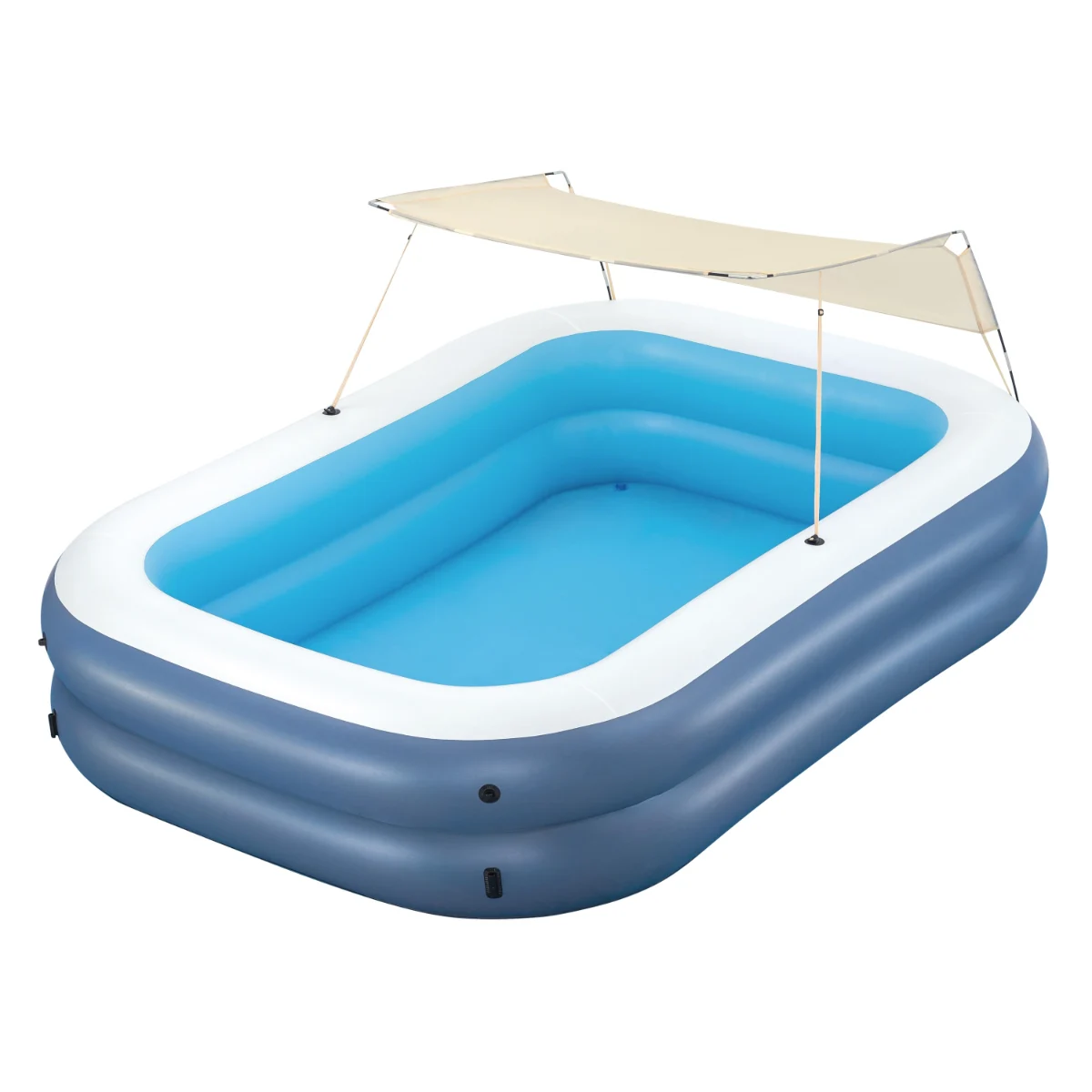 בריכה משפחתית מוצלת |Summer Bliss Shaded Family Pool | BESTWAY – תמונה 2