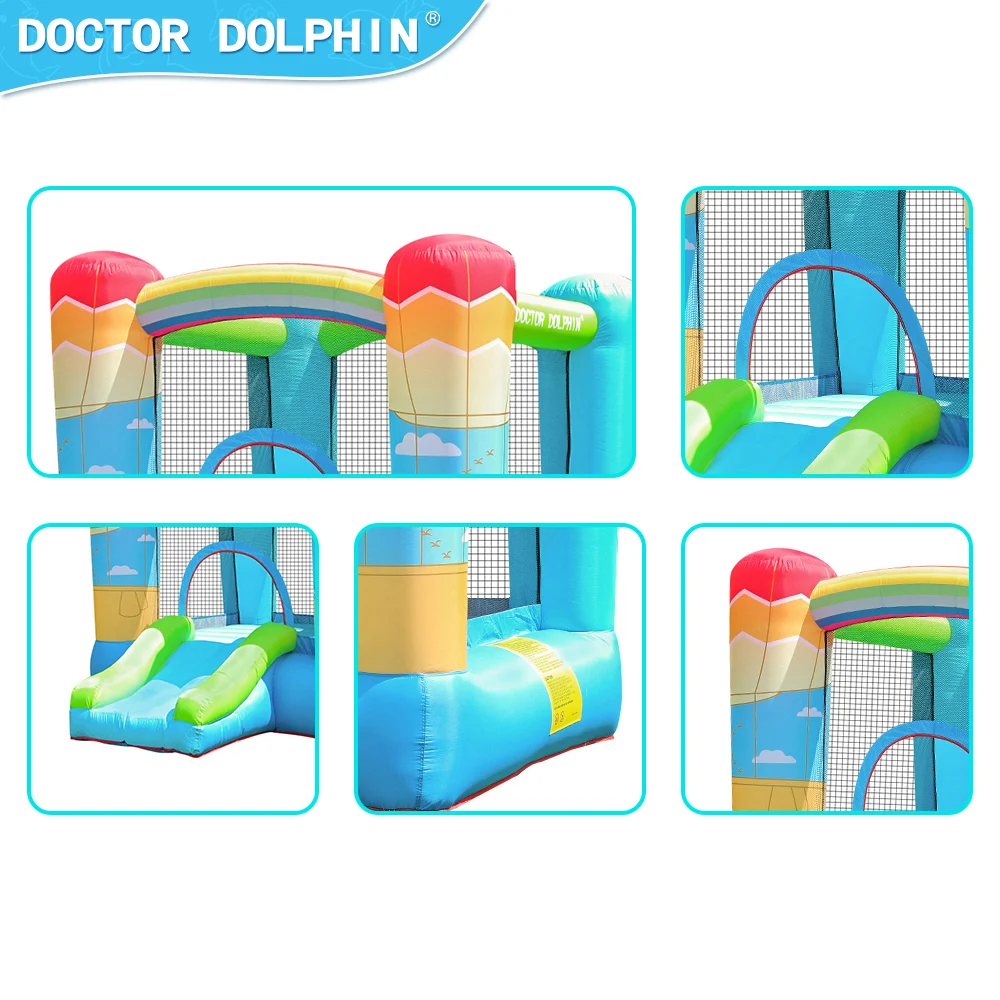 מתקן קפיצה מתנפח כדור פורח | המקפצה יבשה | Doctor Dolphin – תמונה 6